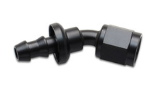 Vibrant Push-On 30 Degree Hose End Elbow FittingSize -8AN - 22308