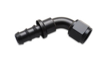 Vibrant Push-On 60 Degree Hose End Elbow FittingSize -10AN - 22610