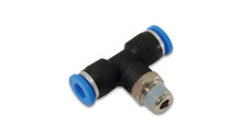 Vibrant Male Tee 1-Touch Fitting for 1/4in OD Tube (1/8in NPT) - 22632
