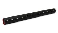 Vibrant 4 Ply Reinforced Silicone Straight Hose Coupling - 2.75in I.D. x 36in long (BLACK) - 2713