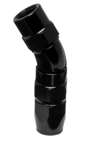 Vibrant -3AN 30 Degree High Flow Hose End Fitting for PTFE Lined Hose - Aluminum - 28303