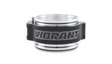 Vibrant 3in O.D. Aluminized HD 2.0 Clamp Assembly - Anodized Black - 32516