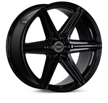 Vossen HF6-2 22x9.5 / 6x135 / ET20 / Deep Face / 87.1 - Gloss Black Wheel - HF62-2F26