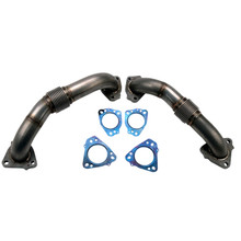 Wehrli 17-24 Chevrolet Duramax Billet Exhaust Manifold & Stainless Up Pipe Kit w/ Gaskets & Hardware - WCF100226