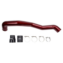 Wehrli 11-16 Chevrolet 6.6L LML Duramax Driver Side 3in Intercooler Pipe - WCFab Red - WCF100353-RED