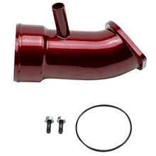 Wehrli 17-19 Chevrolet 6.6L L5P Duramax 3.5in Intake Horn w/PCV Port - WCFab Red - WCF100721-RED