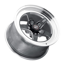 Weld S71 15x4 / 5x4.75 BP / 1.63in. BS Black Wheel (Low Pad) - Non-Beadlock - 71LB-504B16A