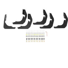 Westin 2014-2018 Chevrolet/GMC Silverado Sierra 1500 Dbl Cab PRO TRAXX 4 Oval Nerf Step Bars - Black - 21-23715