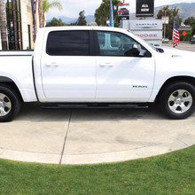 Westin 19-20 Ram 1500 Quad Cab (Excludes Ram 1500 Classic) PRO TRAXX 4 Oval Nerf Step Bars - Black - 21-24095
