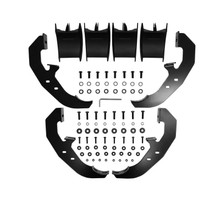 Westin 19-20 Chevrolet Silverado / GMC Sierra 1500 Reg Cab PRO TRAXX 4 Oval Nerf Step Bars - Black - 21-24115