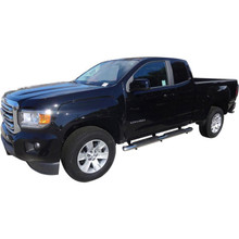 Westin 2015-2018 Chevrolet/GMC Colorado/Canyon Crew Cab PRO TRAXX 5 Oval Nerf Step Bars - Black - 21-54015