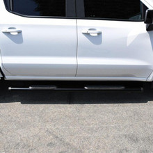 Westin Premier 4 Oval Nerf Step Bars - 85 in - Black - 22-5035