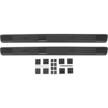 Westin Premier 6 in Oval Side Bar - Mild Steel 75 in - Black - 22-6025