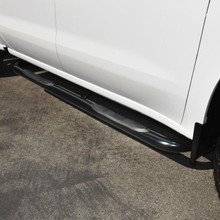 Westin 2019 Chevrolet Silverado/Sierra 1500 Crew Cab E-Series 3 Nerf Step Bars - Black - 23-4135