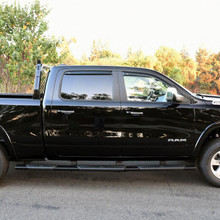 Westin 19-21 Ram 1500 Crew Cab R5 M-Series Wheel-to-Wheel Nerf Step Bars - Black - 28-534705