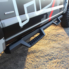Westin/HDX 17-18 Ford F-150 SuperCrew Drop Nerf Step Bars - Textured Black - 56-13945