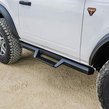 Westin/HDX 2021+ Ford Bronco (2-Door) Drop Nerf Step Bars - Textured Black - 56-14185
