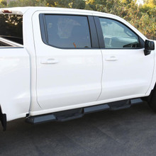Westin 2019 Chevrolet Silverado/Sierra 1500 Crew Cab Xtreme Nerf Step Bars - Textured Black - 56-24135