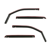 Westin 19-22 Ram 1500 Crew Cab(Excl. 19-22 Ram 1500 Classic) In Channel Wind Deflector 4pc - Smoke - 72-35407