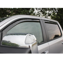 Westin 19-22 Ram 1500 Crew Cab(Excl. 19-22 Ram 1500 Classic) In Channel Wind Deflector 4pc - Smoke - 72-35407