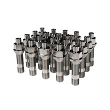 Wheel Mate Titanium Wheel Stud Conversion (Raw Ti) - M14x1.25 to M14x1.5 - 74mm - 60deg Lug Nut - TIM14C6074R