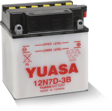 Yuasa 12N7D-3B Conventional 12-Volt Battery - YUAM227DB