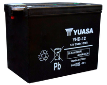 Yuasa YHD-12 Yumicron CX 12-Volt Battery - YUAM22H12TWN
