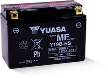 Yuasa YT9B-BS Maintenance Free 12-Volt AGM Battery w/Bottle - YUAM629B4
