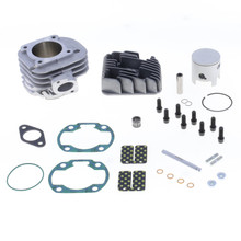 Athena CPI Popcorn 50 Big Bore Cylinder Kit Bore 47.6mm Bore 70cc 10mm Pin Bore Flat Head Piston - P400485100098