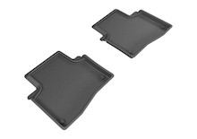 3D MAXpider 2014-2020 Acura RLX Kagu 2nd Row Floormats - Black - L1AC00721509