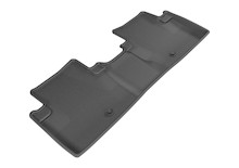 3D MAXpider 2013-2020 Acura ILX Kagu 2nd Row Floormats - Black - L1AC00821509