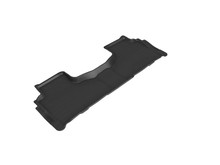 3D MAXpider 2021 Chevrolet Tahoe / Suburban / GMC Yukon / Yukon XL Kagu 2nd Row Floormats - Black - L1GM02921509