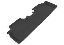 3D MAXpider 2006-2011 Honda Civic Coupe Kagu 2nd Row Floormats - Black - L1HD03621509