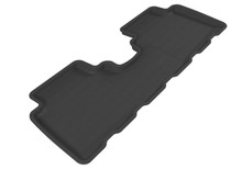 3D MAXpider 2005-2009 Hyundai Tucson Kagu 2nd Row Floormats - Black - L1HY00221509