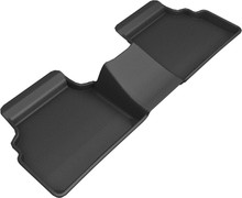 3D MAXpider 2020+ Kia K5 FWD Kagu 2nd Row Floormats - Black - L1HY10321509