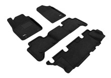 3D Maxpider 14-24 Infiniti Qx80 7-Seat / Qx56 11-13 Elegant Black R1 R2 R3 - L1IN01604709