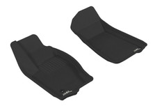 3D MAXpider 2005-2010 Jeep Grand Cherokee Kagu 1st Row Floormat - Black - L1JP00111509