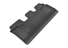3D MAXpider 2008-2020 Lexus/Toyota LX/Land Cruiser Kagu 3rd Row Floormats - Black - L1LX03731509