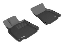 3D MAXpider 2007-2012 Lexus LS460/LS460L Kagu 1st Row Floormat - Black - L1LX04011509