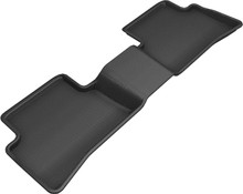 3D MAXpider 2019-2020 Lexus UX Kagu 2nd Row Floormats - Black - L1LX06621509