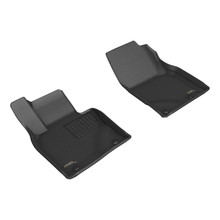3D Maxpider 2023+ Mazda Cx-50 Kagu Floor Mat- Black R1 - L1MZ08111509