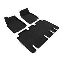 3D Maxpider 22-24 Tesla Model X 5-Seat Elegant Black R1 R2 - L1TL04604709