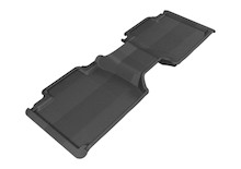 3D MAXpider 2005-2011 Toyota Tacoma Access Cab Kagu 2nd Row Floormats - Black - L1TY07521509