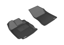 3D MAXpider 2013-2015 Toyota Venza Kagu 1st Row Floormat - Black - L1TY13411509