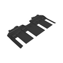 3D MAXpider 21-24 Toyota Sienna Kagu 2nd Row Floormats - Black - L1TY27621509