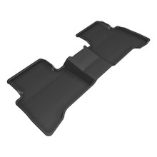 3D MAXider 2023 Toyota Prius Kagu Black Floor Mat - Row 2 - L1TY30521509