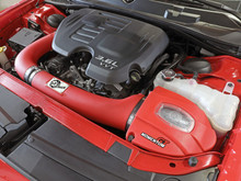 aFe Momentum GT Dry S Stage-2 Intake System 11-15 Dodge Challenger/Charger V6-3.6L (Red) - 51-72201-R