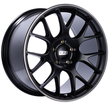 BBS CH-R 20x11.5 5x130 ET65 CB71.6 Satin Black Polished Rim Protector Wheel - CH137BPO
