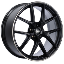 BBS CI-R 19x9.5 5x120 ET40 Satin Black Polished Rim Protector Wheel -82mm PFS/Clip Required - CI2402BPO
