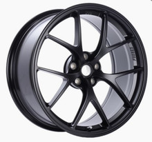 BBS FI 20x10.75 5x114.3 ET56 CB67 Black Satin Wheel -82mm PFS/Clip Req - FI026BS